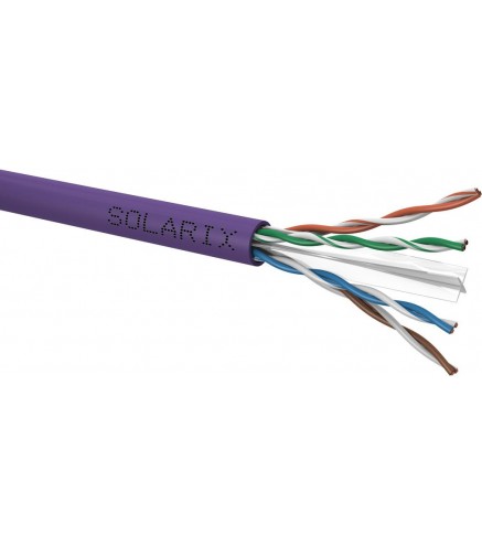 KABEL SKRĘTKA SOLARIX CAT.6 U/UTP LSOH Dca 305m