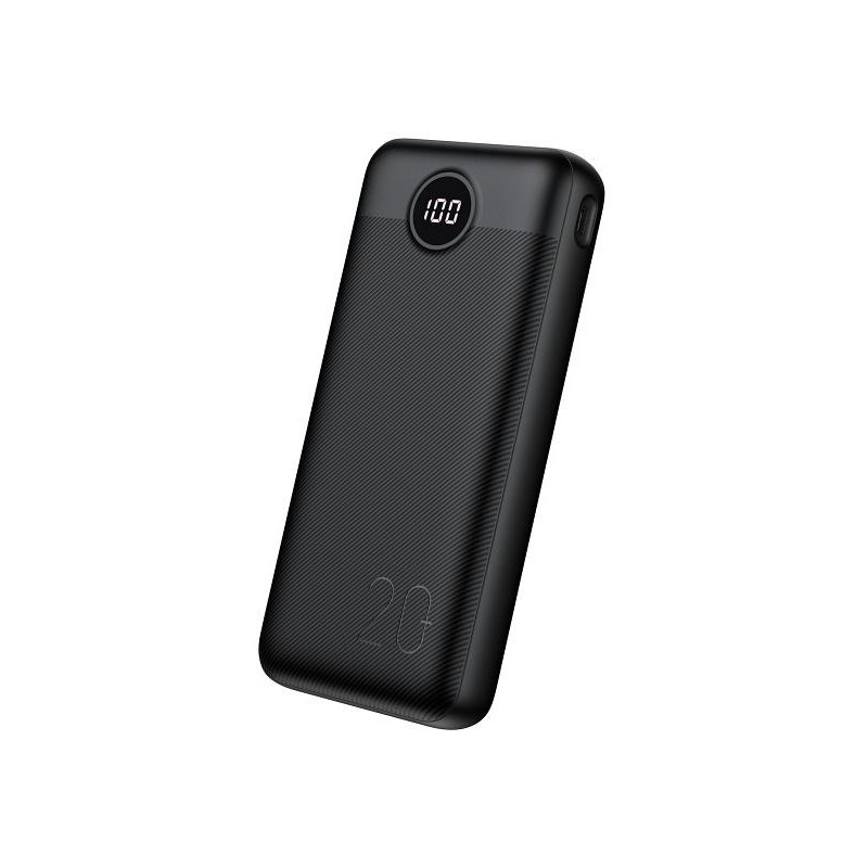 Powerbank Veger 20000 mAh 20 W PD QC 3.0 2x USB-A USB-C czarny