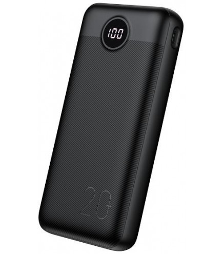 Powerbank Veger 20000 mAh 20 W PD QC 3.0 2x USB-A USB-C czarny