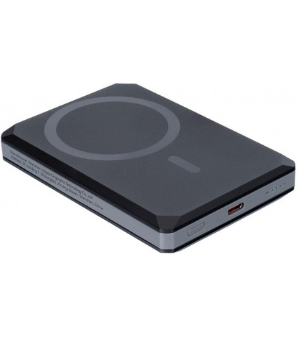 Powerbank Veger GeoWallet Tracker X5 5000 mAh 20 W PD QC 3.0 MFi MagSafe USB-C czarny