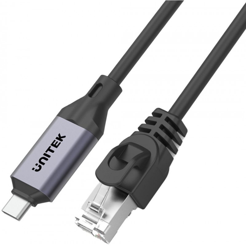 Unitek Kabel Ethernet USB C RJ-45 LAN, przewód sieciowy, 5m Unitek Kabel Ethernet USB C RJ-45 LAN, przewód sieciowy, 5m