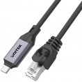 Unitek Kabel Ethernet USB C RJ-45 LAN, przewód sieciowy, 5m Unitek Kabel Ethernet USB C RJ-45 LAN, przewód sieciowy, 5m