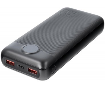 Powerbank Veger 20000 mAh 20 W PD QC 3.0 2x USB-A USB-C czarny