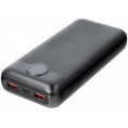Powerbank Veger 20000 mAh 20 W PD QC 3.0 2x USB-A USB-C czarny