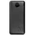 Powerbank Veger 20000 mAh 20 W PD QC 3.0 2x USB-A USB-C czarny