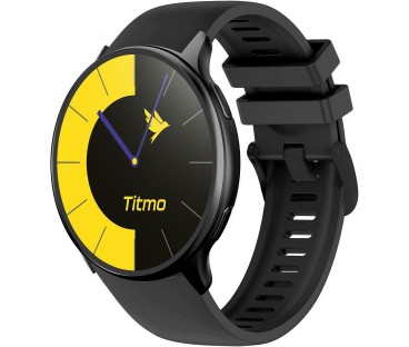 Smartwatch Titmo O-200 GPS AMOLED Bluetooth IP68 czarny