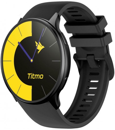 Smartwatch Titmo O-200 GPS AMOLED Bluetooth IP68 czarny