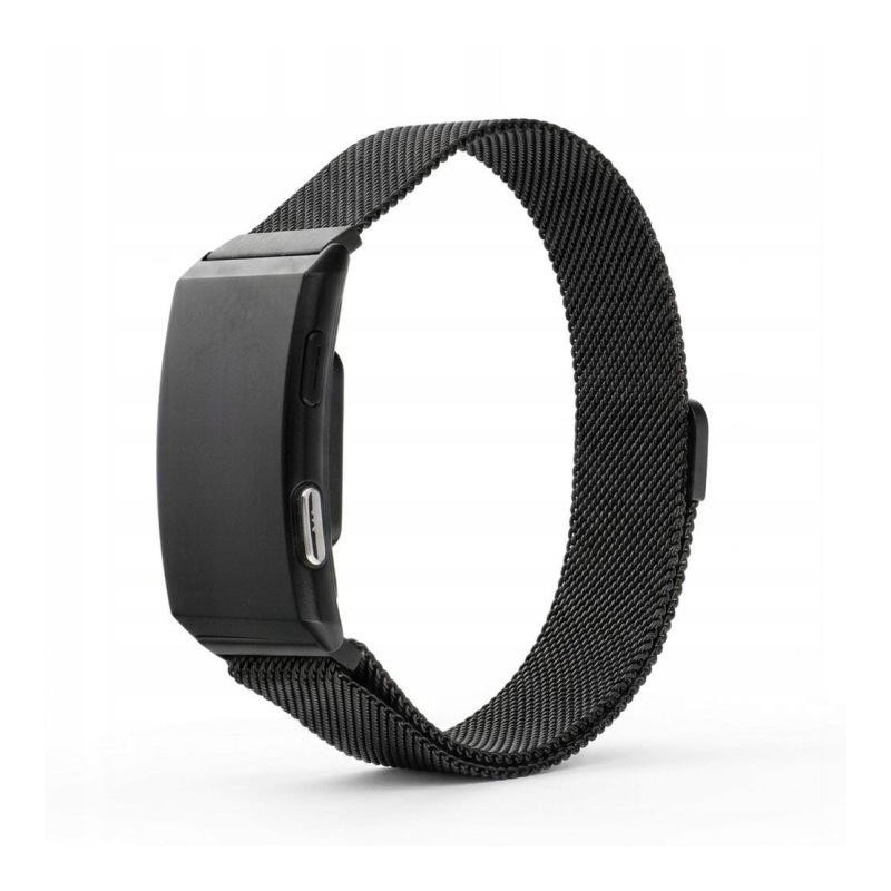 Inteligentny smartband Titmo Loop I-110 Bluetooth EKG HRV HR BP SPO2 IP68 czarny