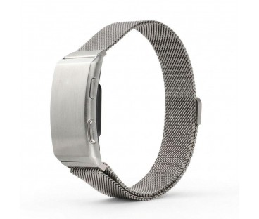 Inteligentny smartband Titmo Loop I-110 Bluetooth EKG HRV HR BP SPO2 IP68 srebrny