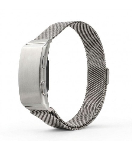 Inteligentny smartband Titmo Loop I-110 Bluetooth EKG HRV HR BP SPO2 IP68 srebrny