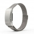 Inteligentny smartband Titmo Loop I-110 Bluetooth EKG HRV HR BP SPO2 IP68 srebrny