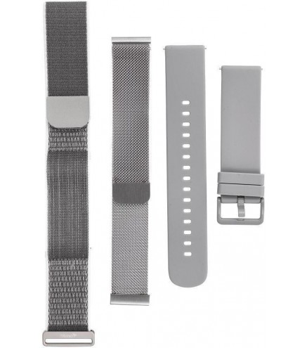 Inteligentny smartband Titmo Loop I-110 Bluetooth EKG HRV HR BP SPO2 IP68 srebrny