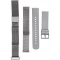 Inteligentny smartband Titmo Loop I-110 Bluetooth EKG HRV HR BP SPO2 IP68 srebrny