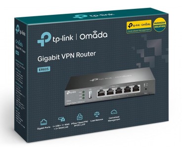 ROUTER TP-LINK TL-ER605 VPN SafeStream, Multi-WAN