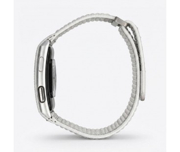 Inteligentny smartband Titmo Loop I-110 Bluetooth EKG HRV HR BP SPO2 IP68 srebrny