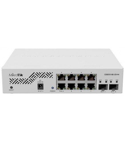 MIKROTIK ROUTERBOARD CSS610-8G-2S+IN