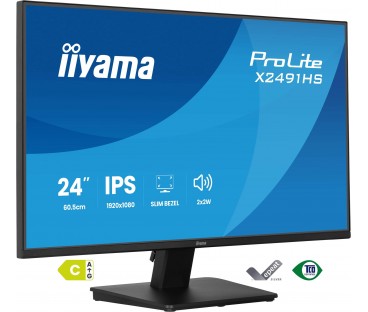 Monitor LED IIYAMA X2491HS-B1 HDMI DisplayPort IPS 120Hz 1ms głośniki