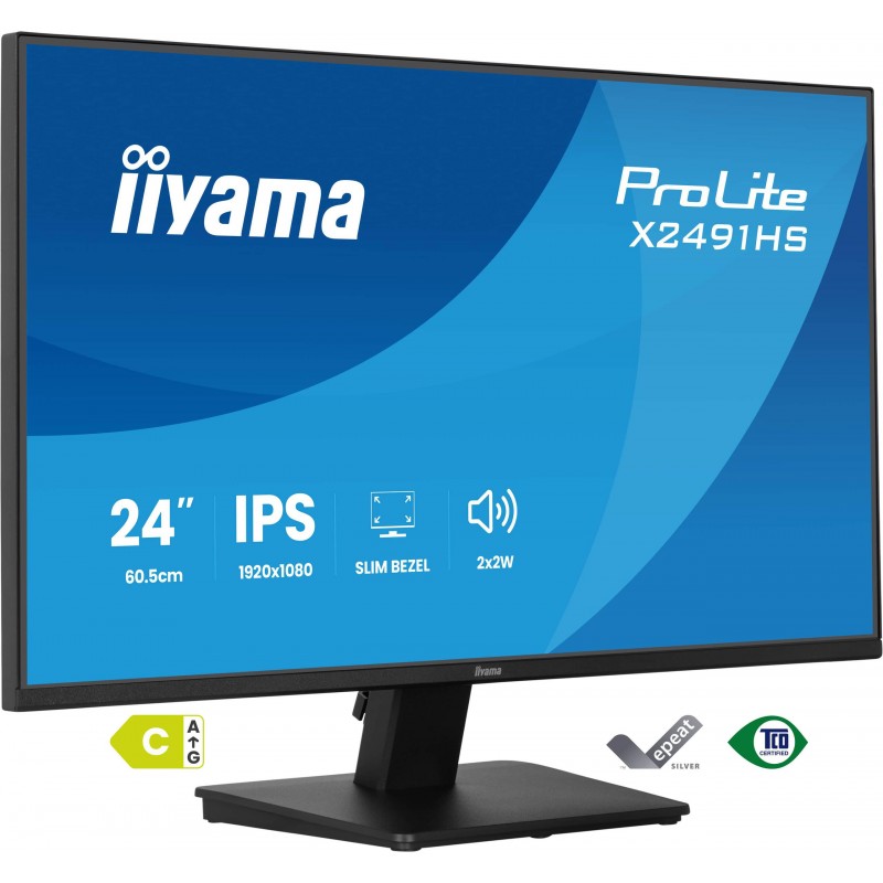 Monitor LED IIYAMA X2491HS-B1 HDMI DisplayPort IPS 120Hz 1ms głośniki