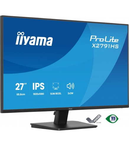 Monitor LED IIYAMA X2791HS-B1 HDMI DisplayPort IPS 120Hz 1ms głośniki