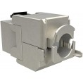 Moduł Keystone beznarzędziowy samozaciskowy SOLARIX Cat.6 STP RJ45