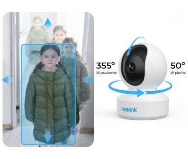 Kamera IP Reolink E Series E330 Biała 5MP Wi-Fi