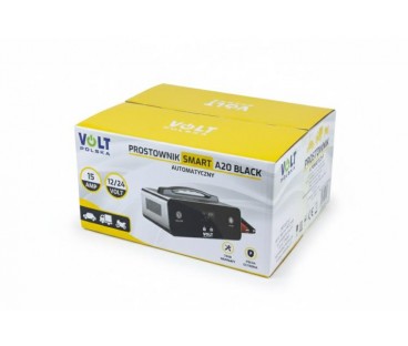 Prostownik Smart Volt Polska 12V/24V 15A A20 Black