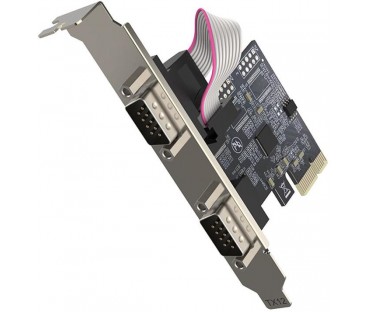 Unitek PCI Express kontroler 2x RS-232