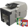 Moduł Keystone beznarzędziowy samozaciskowy SOLARIX Cat.6 STP RJ45 RAL FIT