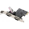 Unitek PCI Express kontroler 2x RS-232