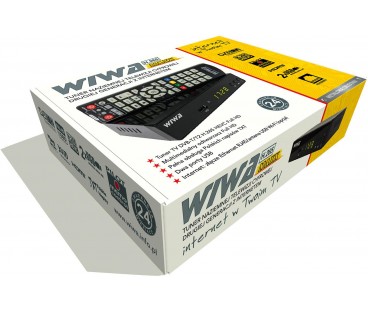 Tuner DVB-T/T2 WIWA H.265 MAXX