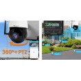 Kamera IP ORLLO Z10 WiFi POE z panelem fotowoltaicznym SM6030 PRO