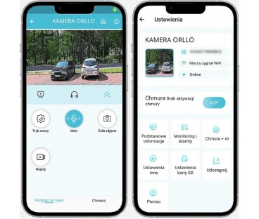 Kamera IP ORLLO Z10 WiFi POE z panelem fotowoltaicznym SM6030 PRO