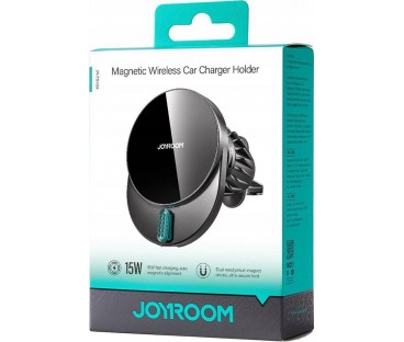 Uchwyt samochodowy magnetyczny z ładowarką indukyjną Joyroom JR-ZS409 15 W na kratkę wentylacyjną