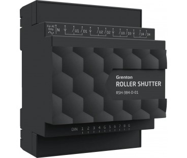 Moduł GRENTON ROLLER SHUTTER x4, DIN, TF-Bus