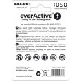 Akumulatorki AAA / R03 Ni-MH everActive 1050mAh Proffesional Line (box 4 szt.)