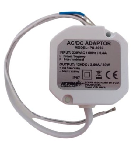 Ropam zasilacz dopuszkowy AC/DC PS-3012