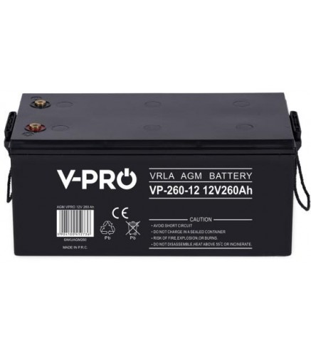 Akumulator VOLT POLSKA AGM VPRO 12V 260Ah