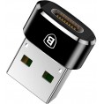Adapter przejściówka OTG USB-C / USB-A Baseus Mini CAAOTG-01 czarna