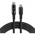 KABEL USB-C / USB-C LCD everActive CBB-3PDL 300cm 20V 2,25A 45W