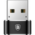 Adapter przejściówka OTG USB-C / USB-A Baseus Mini CAAOTG-01 czarna