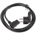 KABEL ZASILAJĄCY CEE 7/7 IEC 320 C13 1.8M KĄTOWY VDE Lanberg