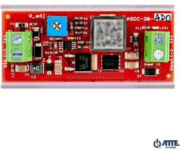 Przetwornica obniżająca napięcie z regulacją 3...12V ATTE ASDC-30-AD0-OF