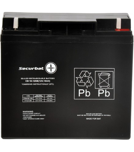 Akumulator AGM SECURBAT 12V 18Ah