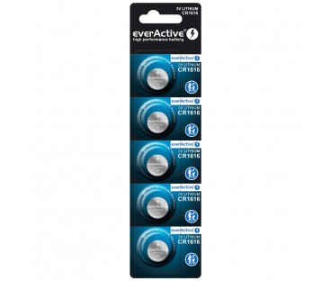 Bateria CR1616 everActive (blister 5 szt.)