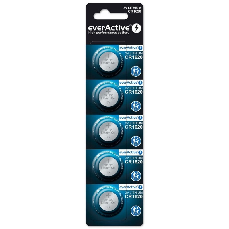 Bateria CR1620 everActive (blister 5 szt.)
