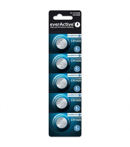 Bateria CR1620 everActive (blister 5 szt.)