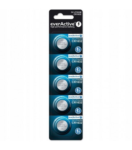 Bateria CR1632 everActive (blister 5 szt.)