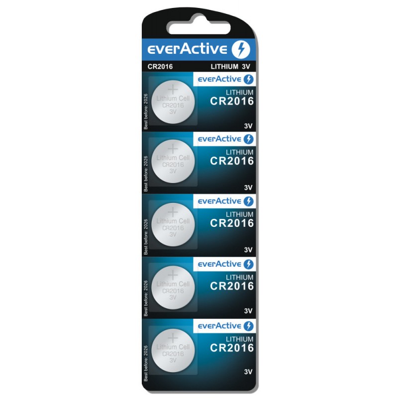 Bateria CR2016 everActive (blister 5 szt.)