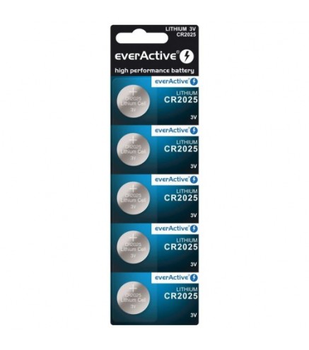 Bateria CR2025 everActive (blister 5 szt.)