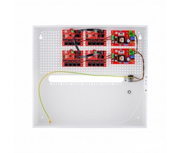 Zestaw do 17 kamer IP switch PoE 17P+1UP ATTE IP-17-11-H